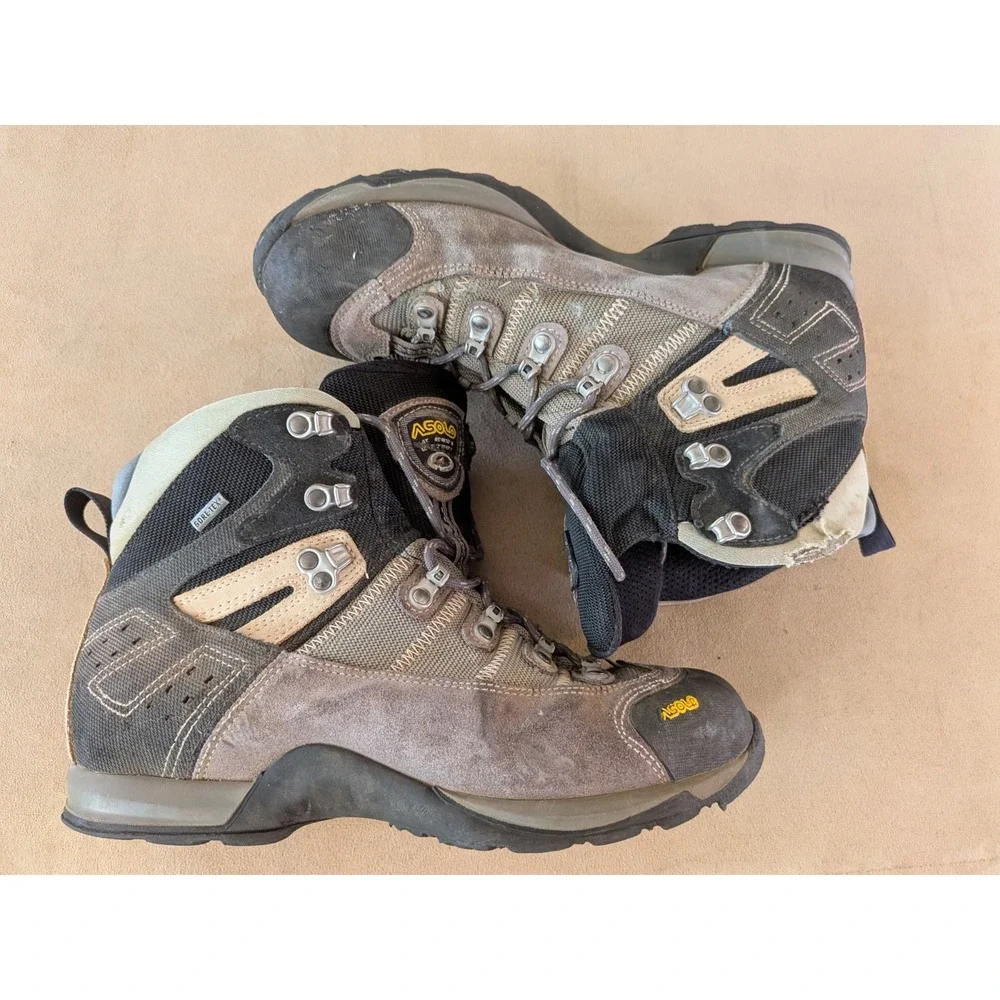 ASOLO FUGITIVE GTX Waterproof Hiking Backpacking Boots Men's US 10